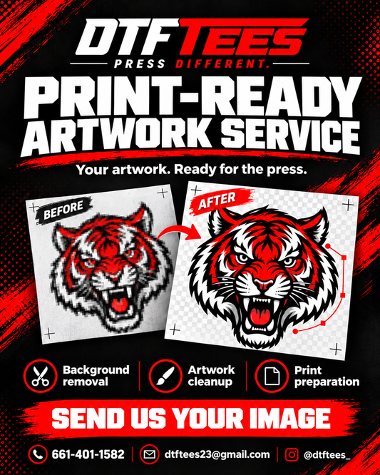 Print-Ready Artwork Service