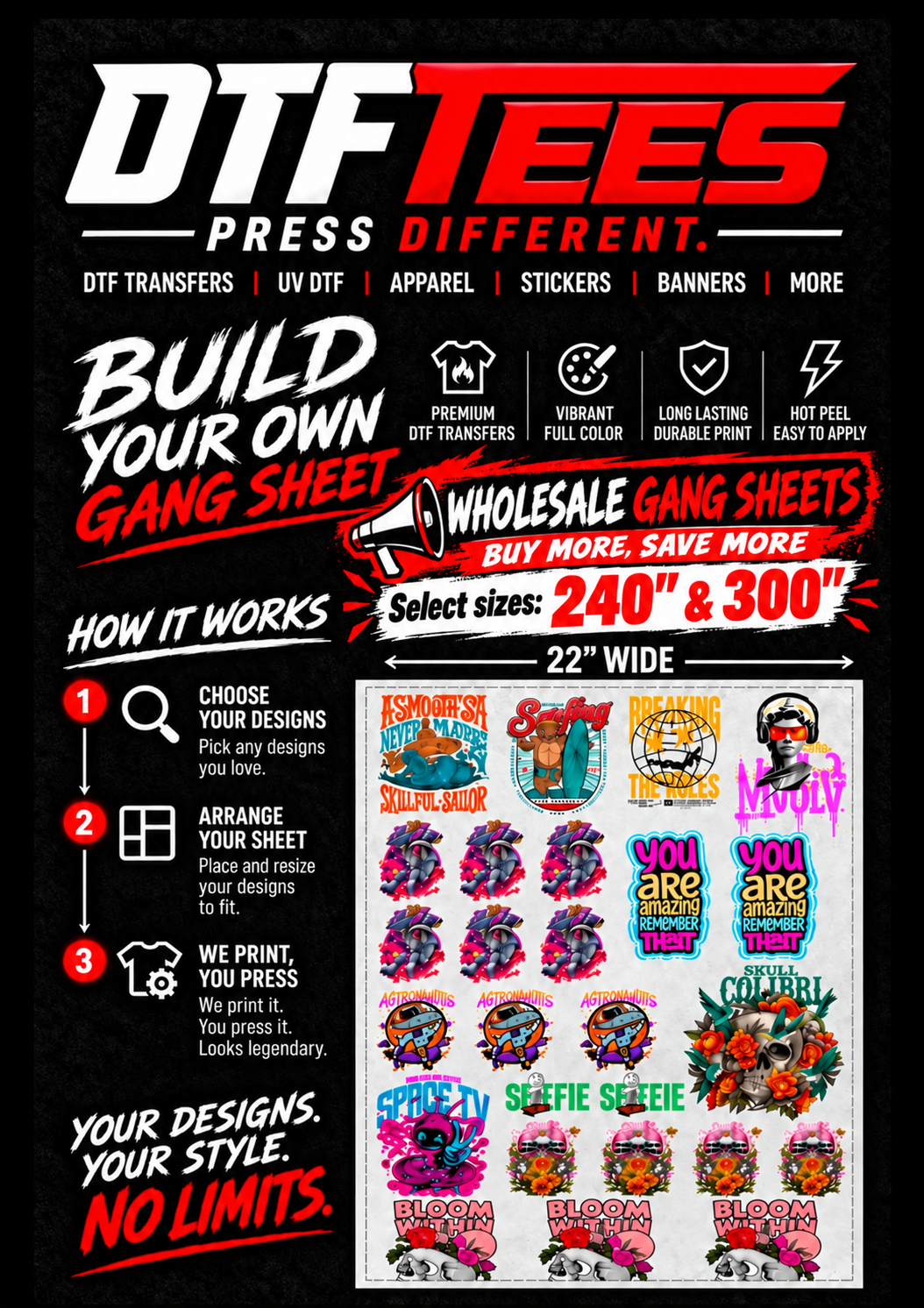Build A Gang Sheet